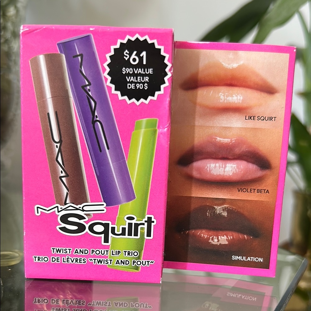 MAC 3 Squirt Plumping Gloss Sticks - Limited Edition